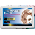 Thermostrip Flu Kit w/ Moving-Line Thermometers & Cold/Flu Symptom Chart